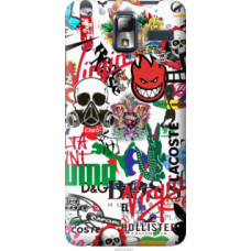 Чехол на Lenovo S580 Many different logos (4022u-947)