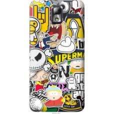 Чехол на Lenovo S580 Popular logos (4023u-947)