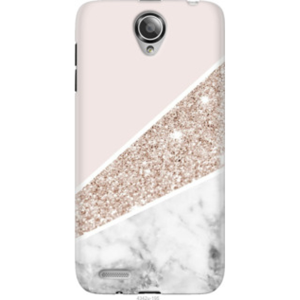 Чехол на Lenovo S650 Пастельный мрамор (4342u-195)