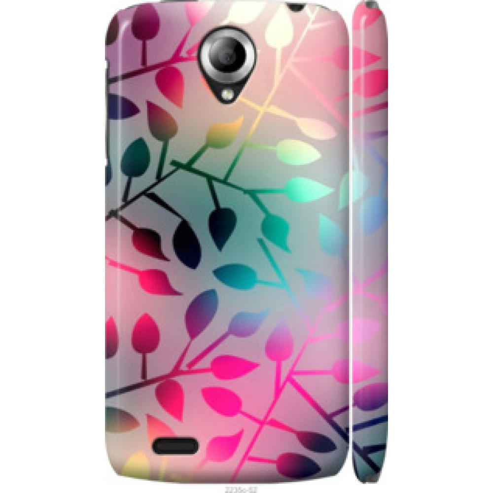 Чехол на Lenovo S820 Листья (2235c-52)