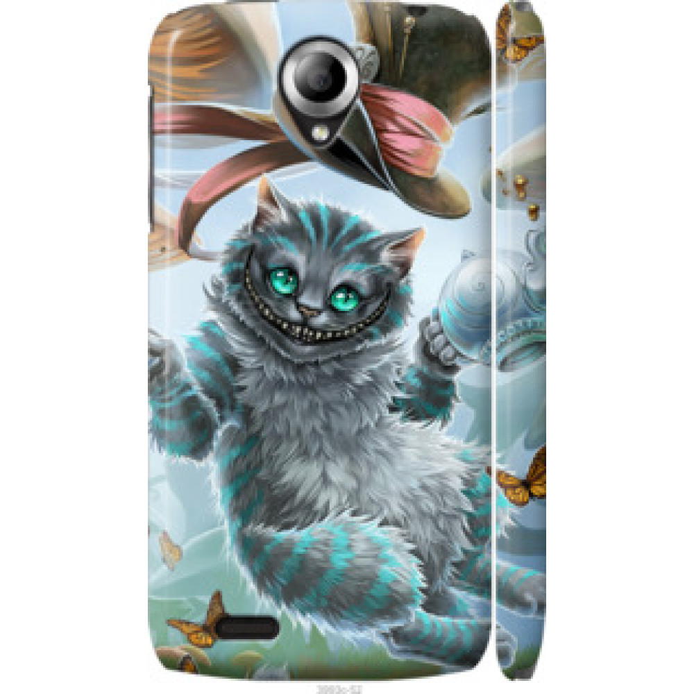 Чохол на Lenovo S820 Чеширский кот 2 (3993c-52)