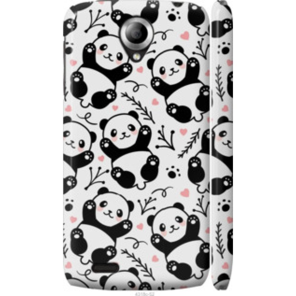 Чохол на Lenovo S820 Панды (4318c-52)