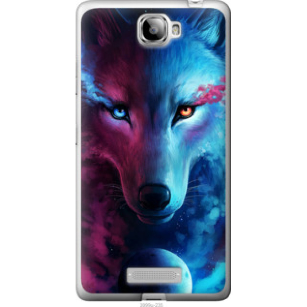 Чохол на Lenovo S856 Арт-волк (3999u-235)