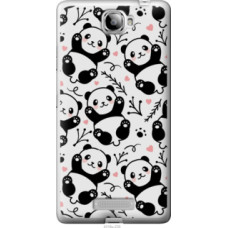 Чехол на Lenovo S856 Панды (4318u-235)