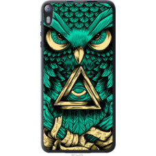 Чехол на Lenovo S858T Сова Арт-тату (3971u-374)