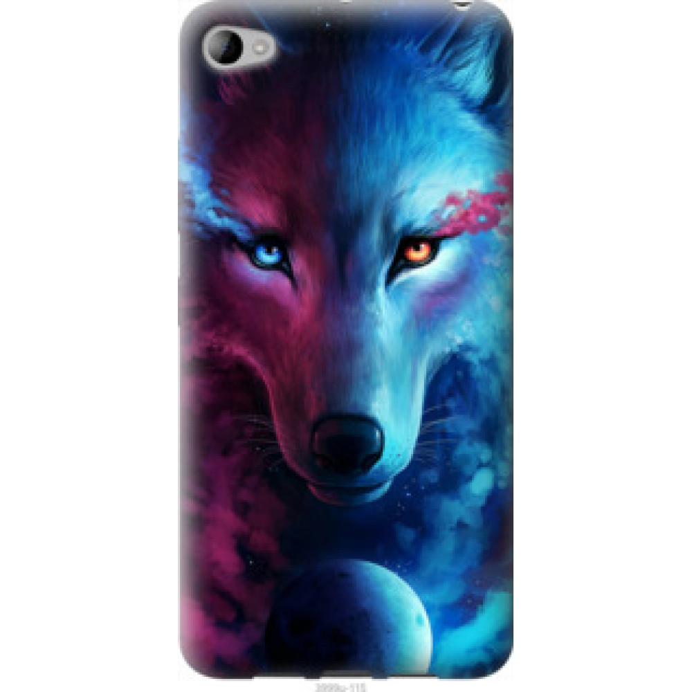 Чехол на Lenovo S90 Арт-волк (3999u-115)