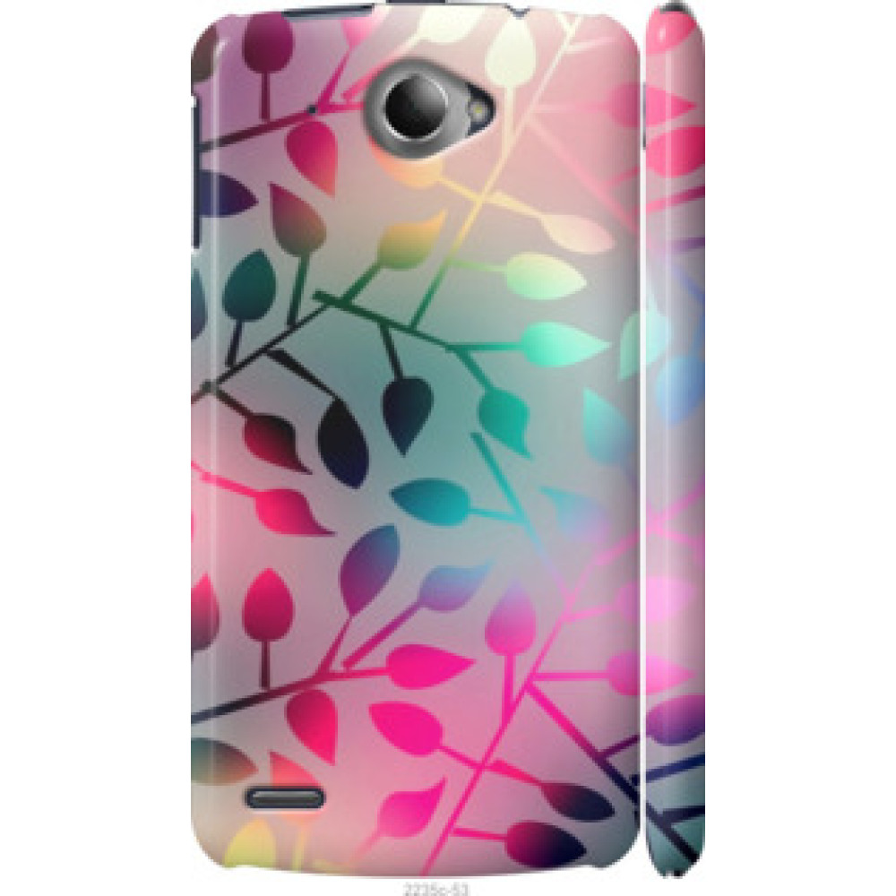 Чехол на Lenovo S920 Листья (2235c-53)