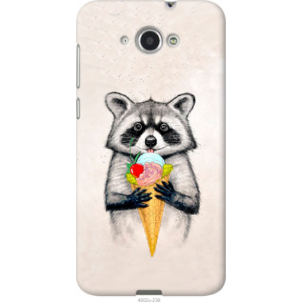Чохол на Lenovo S930 Енотик с мороженым (4602u-236)