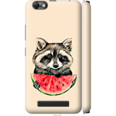 Чехол на Lenovo Vibe C A2020 Енотик с арбузом (4605c-283)