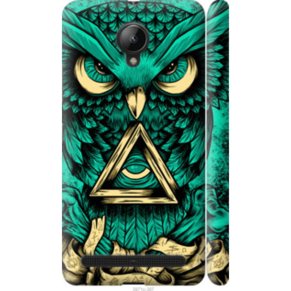 Чехол на Lenovo Vibe C2 Сова Арт-тату (3971c-397)