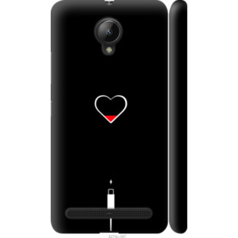 Чехол на Lenovo Vibe C2 Подзарядка сердца (4274c-397)