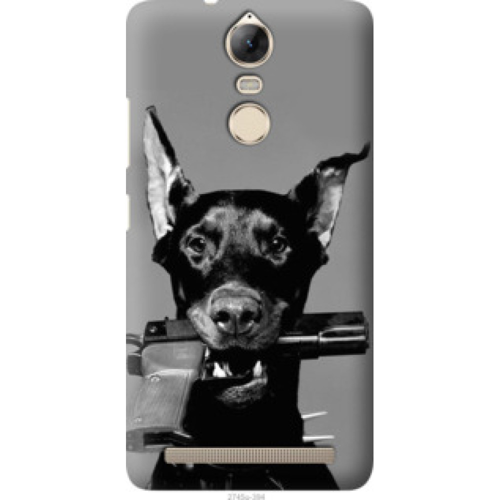 Чехол на Lenovo Vibe K5 Note Pro Доберман (2745u-394)