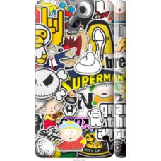 Чехол на Lenovo Vibe P1 Popular logos (4023c-152)