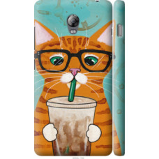 Чехол на Lenovo Vibe P1 Зеленоглазый кот в очках (4054c-152)