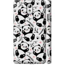 Чехол на Lenovo Vibe P1m Панды (4318c-154)