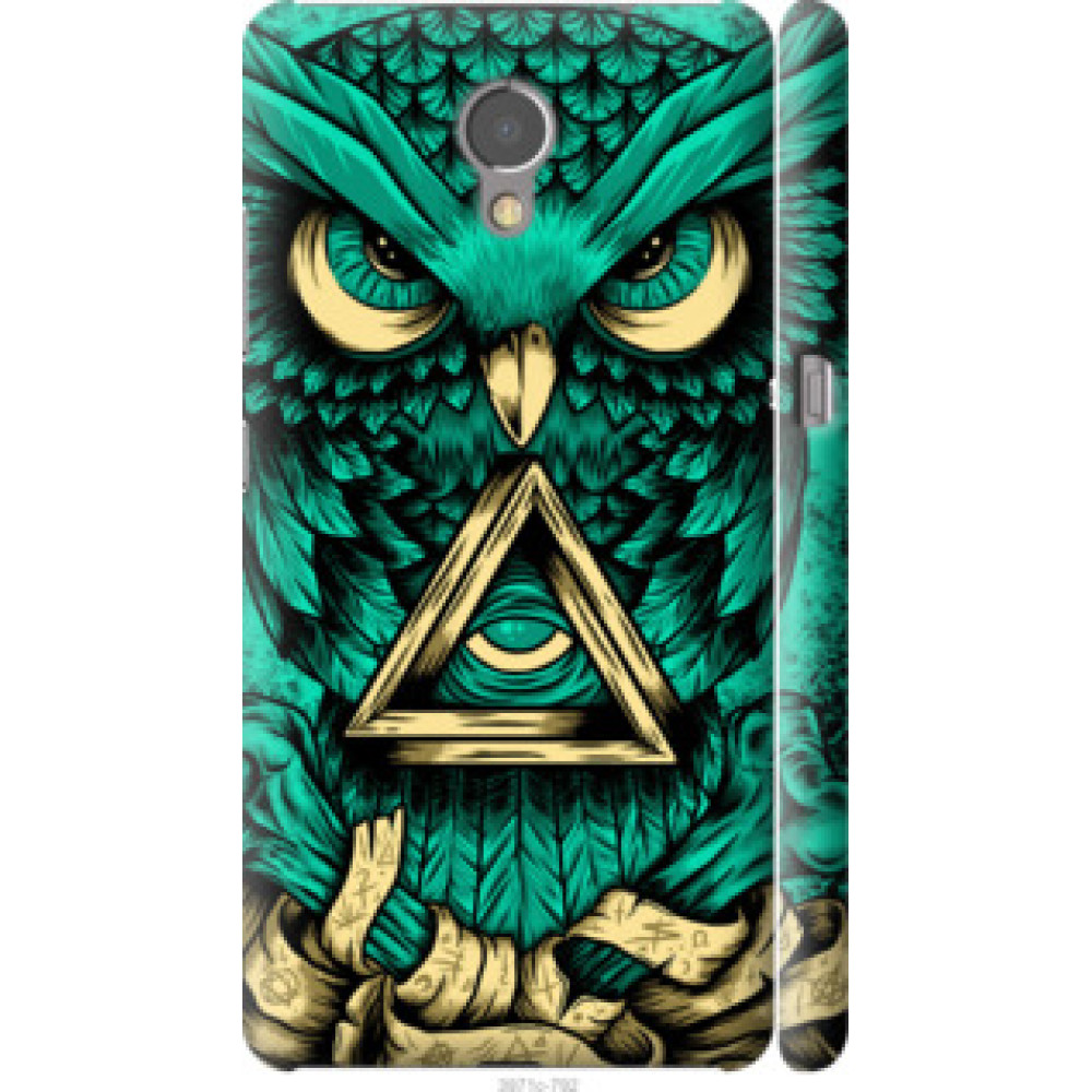 Чехол на Lenovo Vibe P2 Сова Арт-тату (3971c-792)