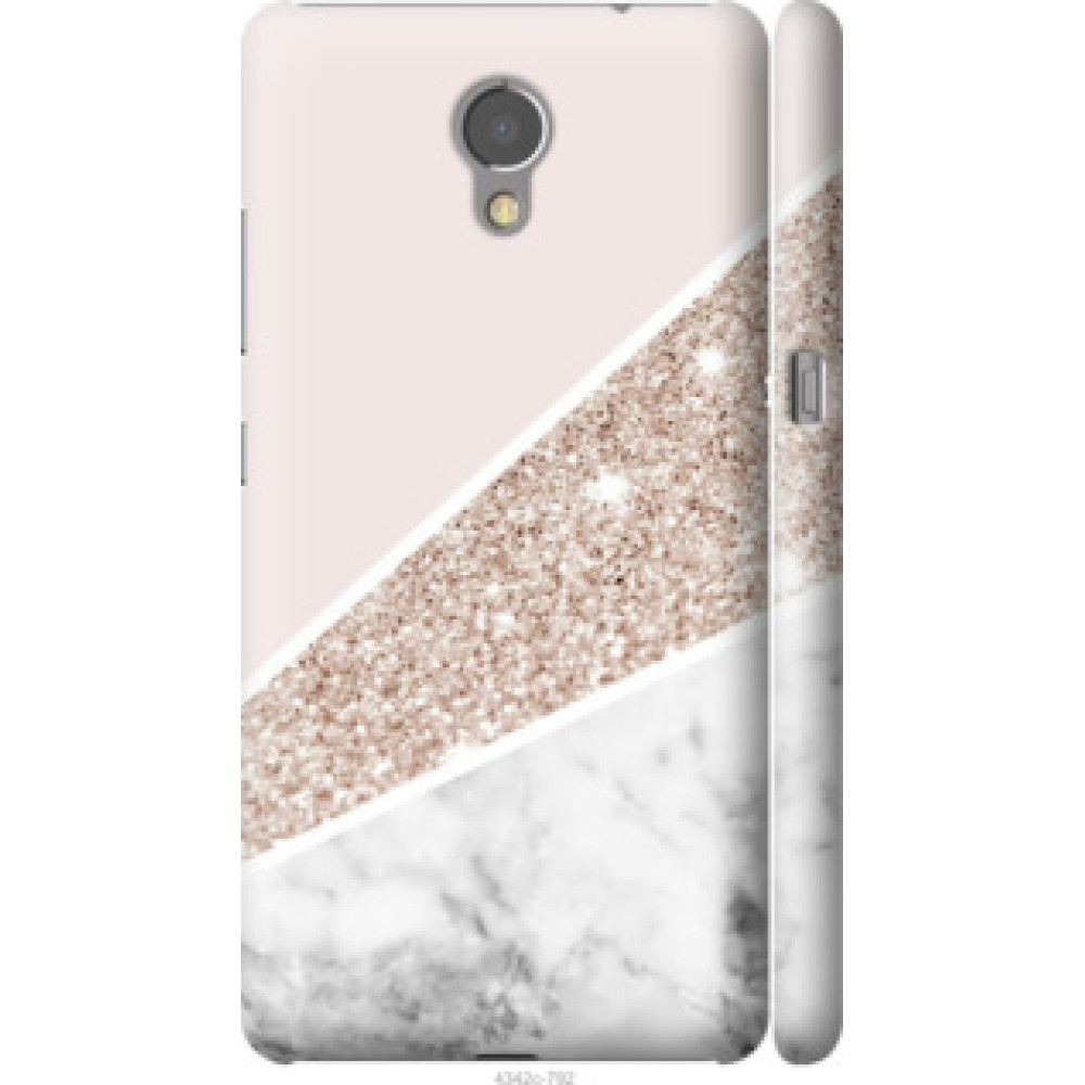 Чехол на Lenovo Vibe P2 Пастельный мрамор (4342c-792)