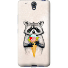 Чехол на Lenovo Vibe S1 Енотик с мороженым (4602u-237)