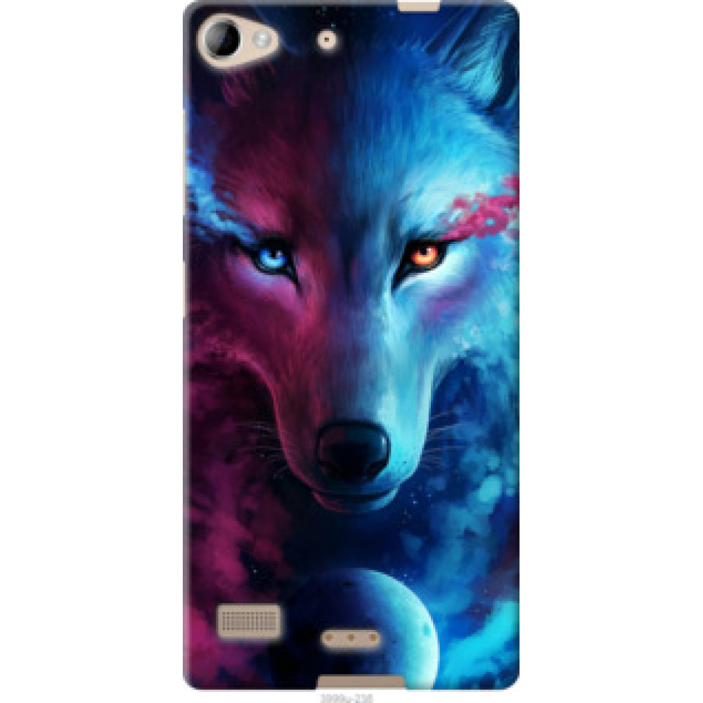 Чехол на Lenovo Vibe X2 Арт-волк (3999u-238)