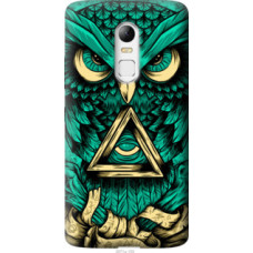 Чехол на Lenovo Vibe X3 Сова Арт-тату (3971u-155)