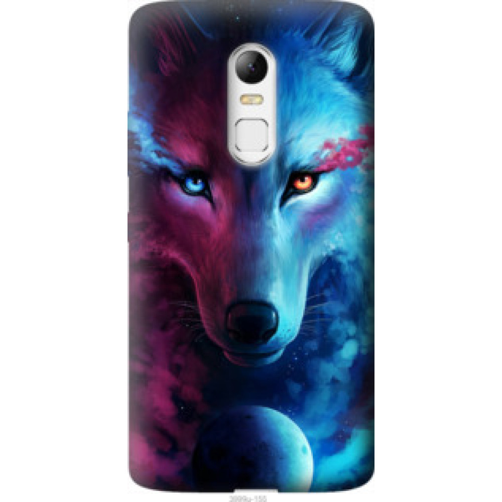 Чехол на Lenovo Vibe X3 Арт-волк (3999u-155)