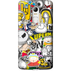 Чехол на Lenovo Vibe X3 Popular logos (4023u-155)