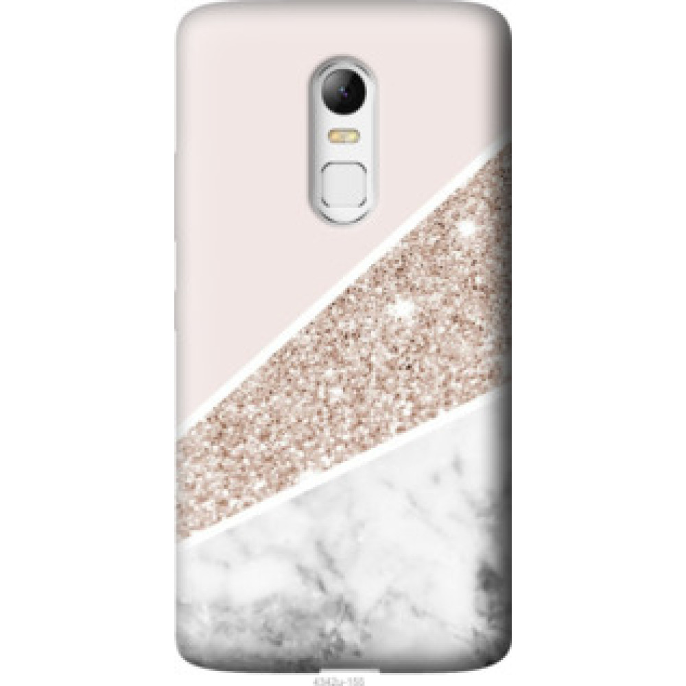 Чехол на Lenovo Vibe X3 Пастельный мрамор (4342u-155)