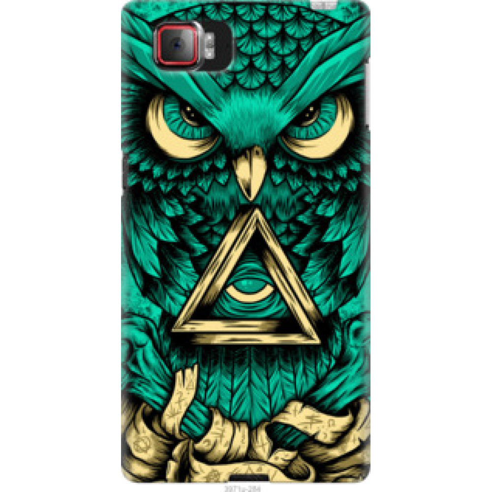 Чехол на Lenovo Vibe Z2 Pro k920 Сова Арт-тату (3971u-284)