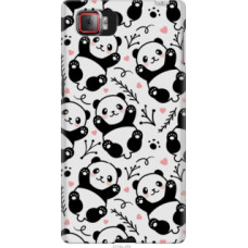 Чехол на Lenovo Vibe Z2 Pro k920 Панды (4318u-284)