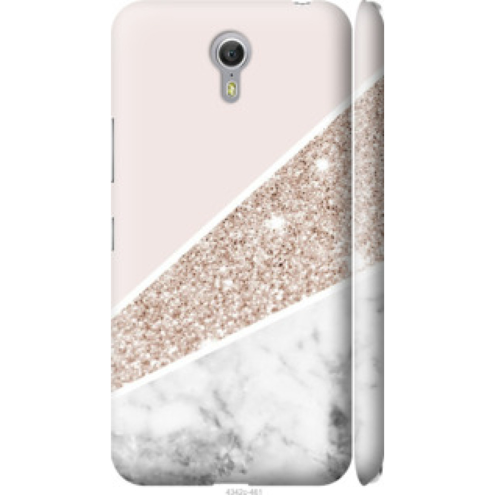 Чехол на Lenovo ZUK Z1 Пастельный мрамор (4342c-461)