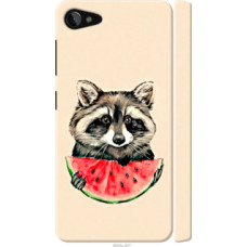 Чехол на Lenovo ZUK Z2 Енотик с арбузом (4605c-827)