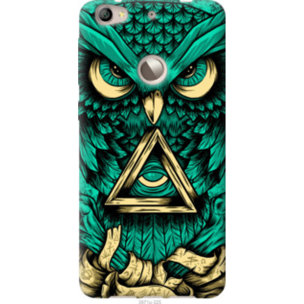 Чехол на LeTV Le 1s Сова Арт-тату (3971u-325)