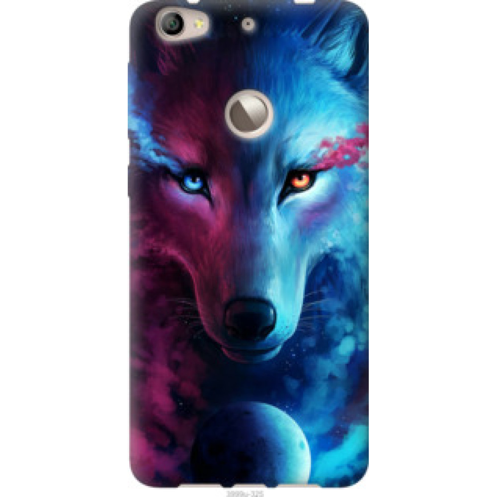 Чехол на LeTV Le 1s Арт-волк (3999u-325)