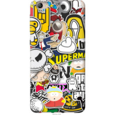 Чехол на LeTV Le 1s Popular logos (4023u-325)