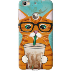 Чехол на LeTV Le 1s Зеленоглазый кот в очках (4054u-325)