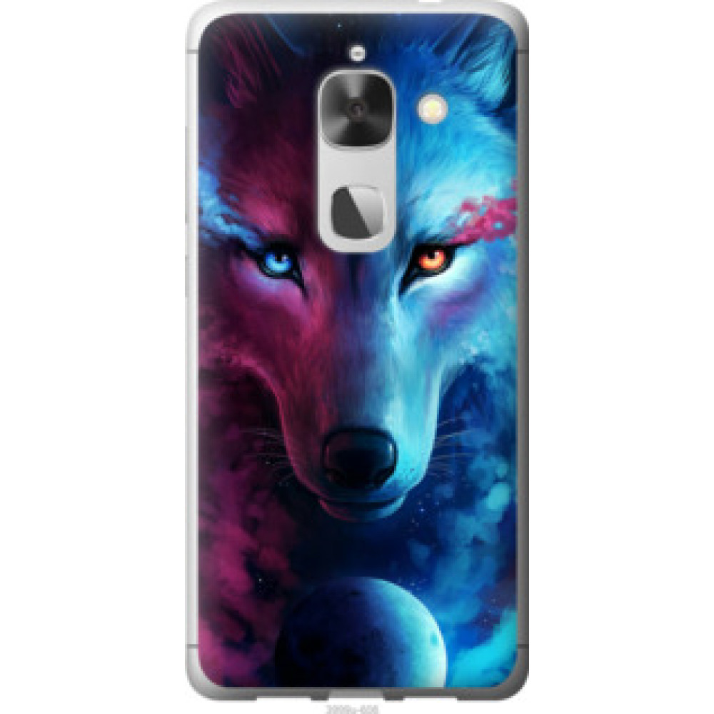 Чехол на LeTV LeEco Le Max 2 Арт-волк (3999u-606)