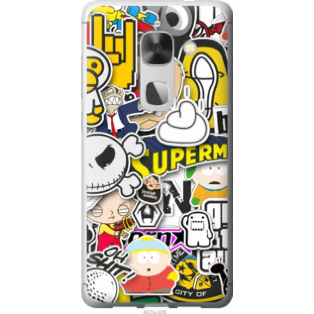 Чохол на LeTV LeEco Le Max 2 Popular logos (4023u-606)