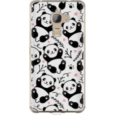 Чехол на LeTV Max X900 Панды (4318u-381)