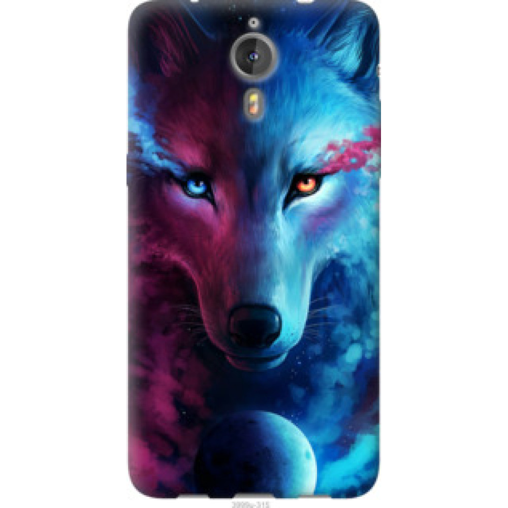 Чохол на LeTV One X600 Арт-волк (3999u-315)