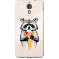 Чехол на LeTV One X600 Енотик с мороженым (4602u-315)