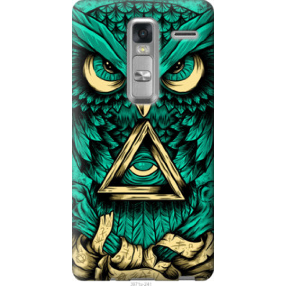 Чехол на LG Class H650E Сова Арт-тату (3971u-241)