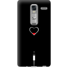 Чехол на LG Class H650E Подзарядка сердца (4274u-241)