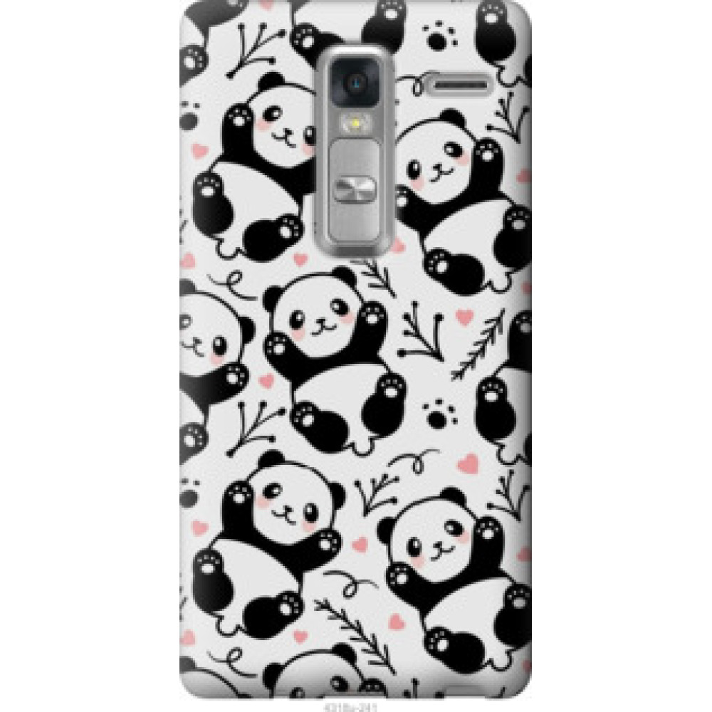 Чохол на LG Class H650E Панды (4318u-241)