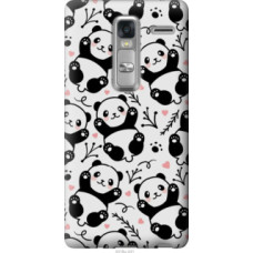 Чехол на LG Class H650E Панды (4318u-241)