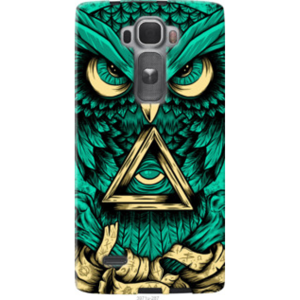 Чехол на LG G Flex2 Сова Арт-тату (3971u-287)