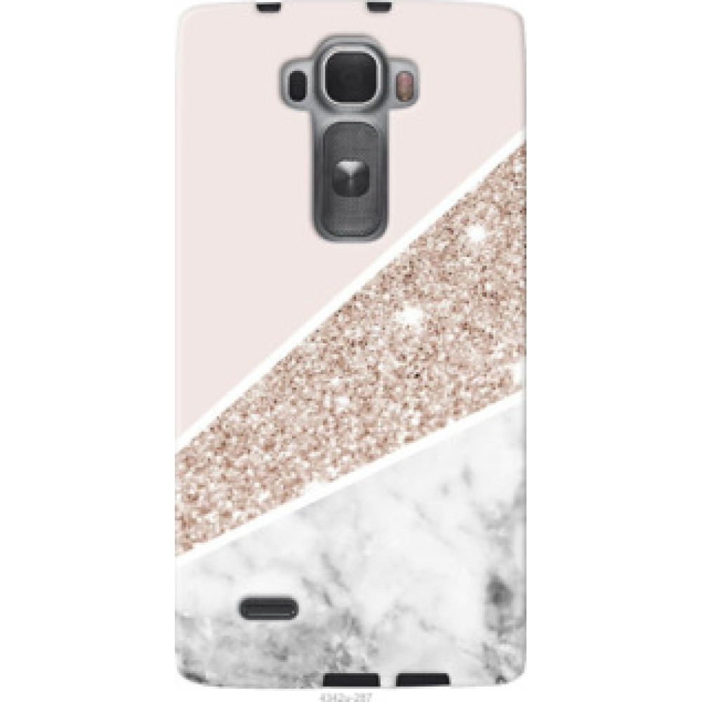 Чехол на LG G Flex2 Пастельный мрамор (4342u-287)