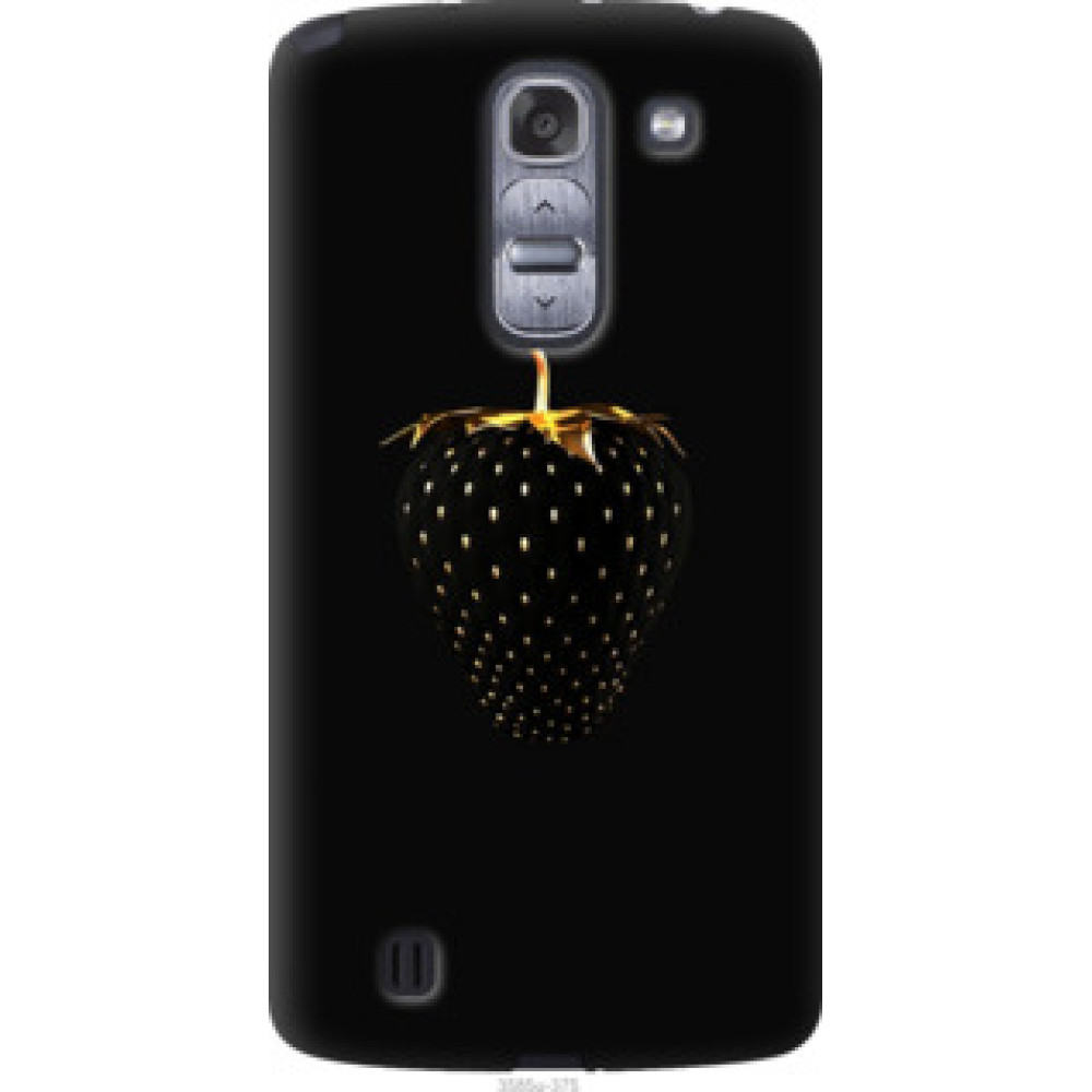 Чехол на LG G Pro 2 D838 Черная клубника (3585u-375)