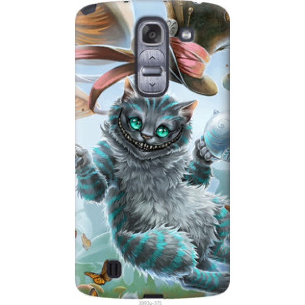 Чохол на LG G Pro 2 D838 Чеширский кот 2 (3993u-375)