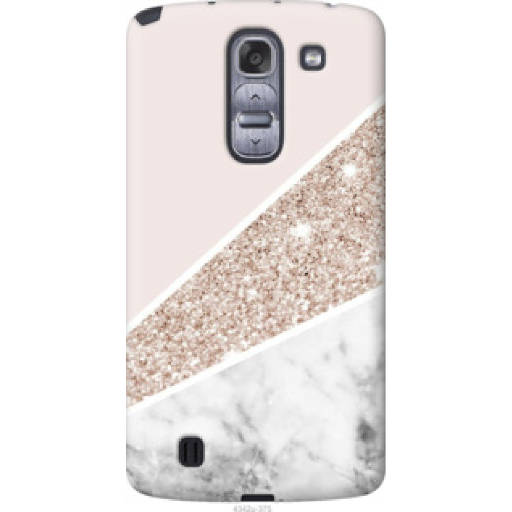 Чехол на LG G Pro 2 D838 Пастельный мрамор (4342u-375)