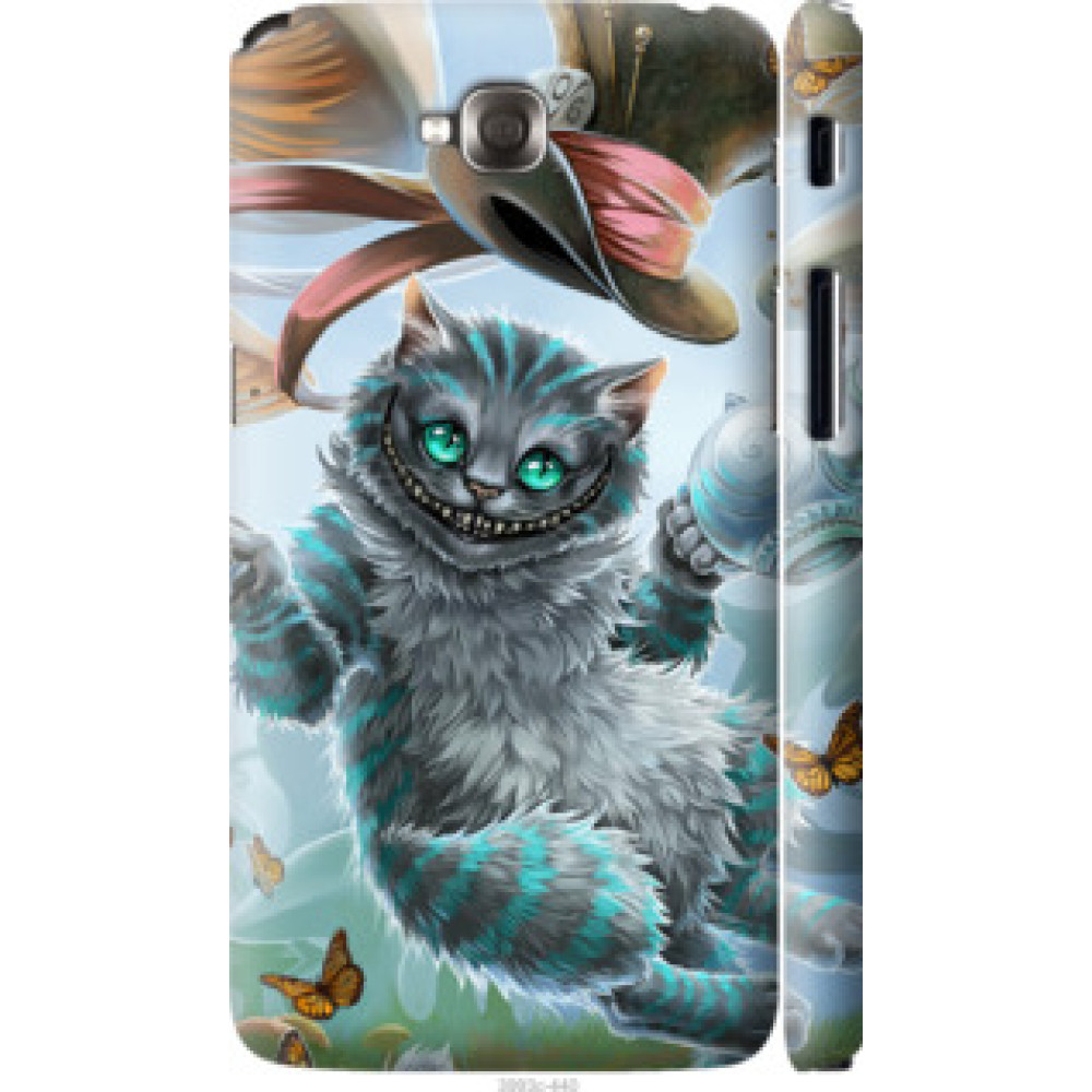 Чехол на LG G Pro Lite Dual D686 Чеширский кот 2 (3993c-440)